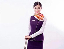韩宜轩 现为天津航空公司乘务长